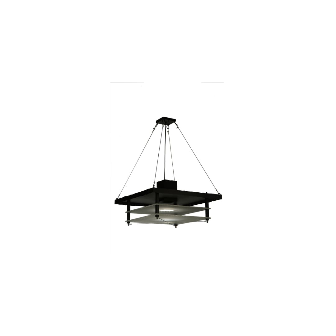 Atlantis 2 Light 43" Wide Abstract Pendant