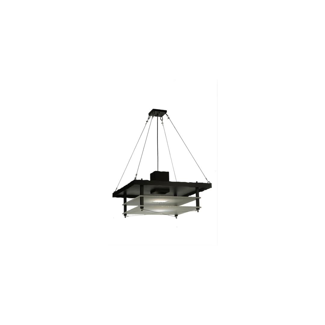 Atlantis 2 Light 43" Wide Abstract Pendant