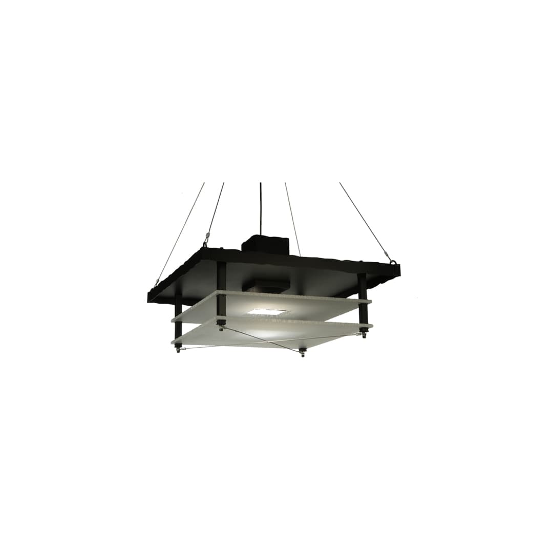 Atlantis 2 Light 43" Wide Abstract Pendant