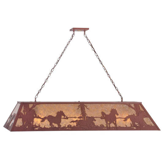 61" L Wild Horses Island / Billiard Fixture