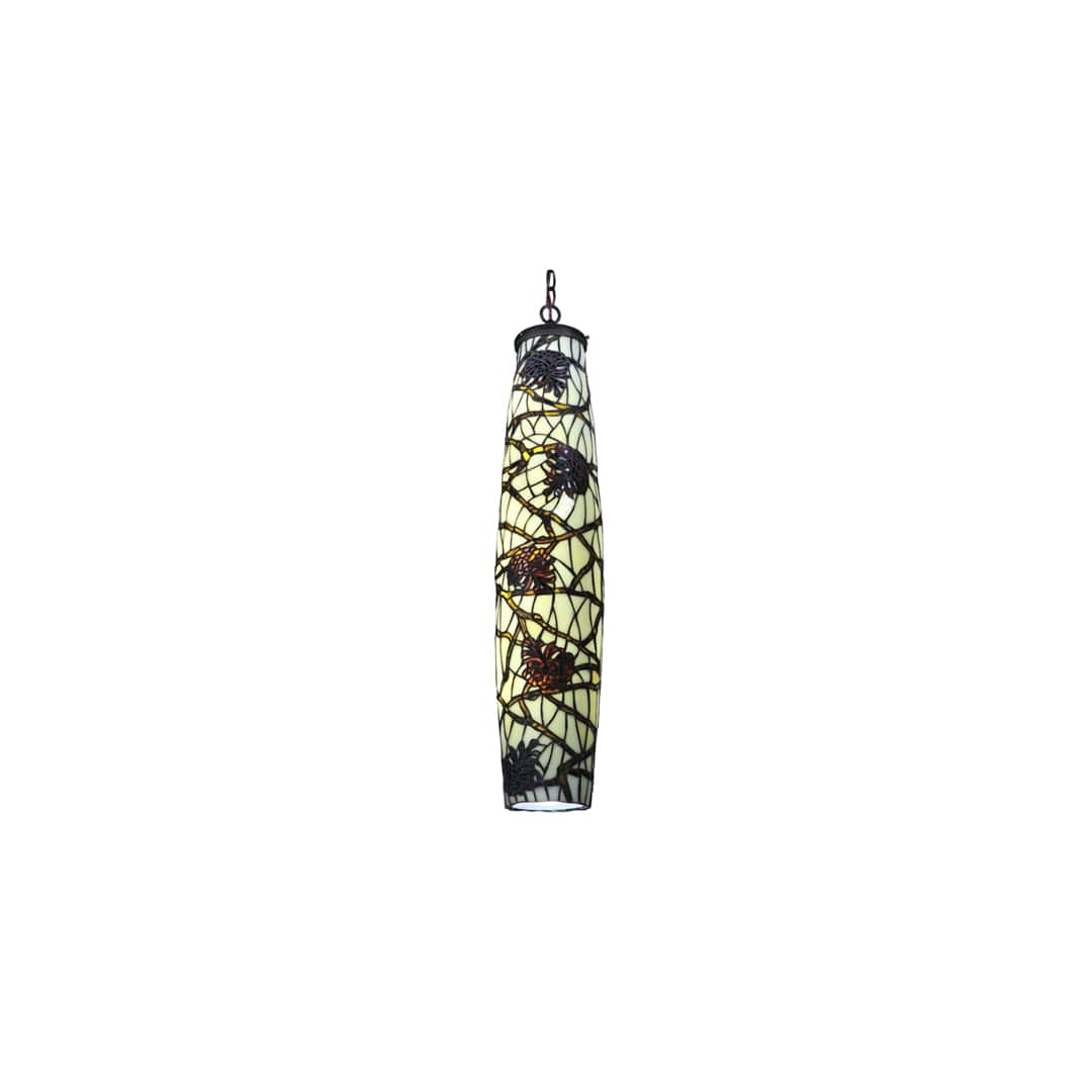 Pine Branch 5 Light 7" Wide Mini Pendant
