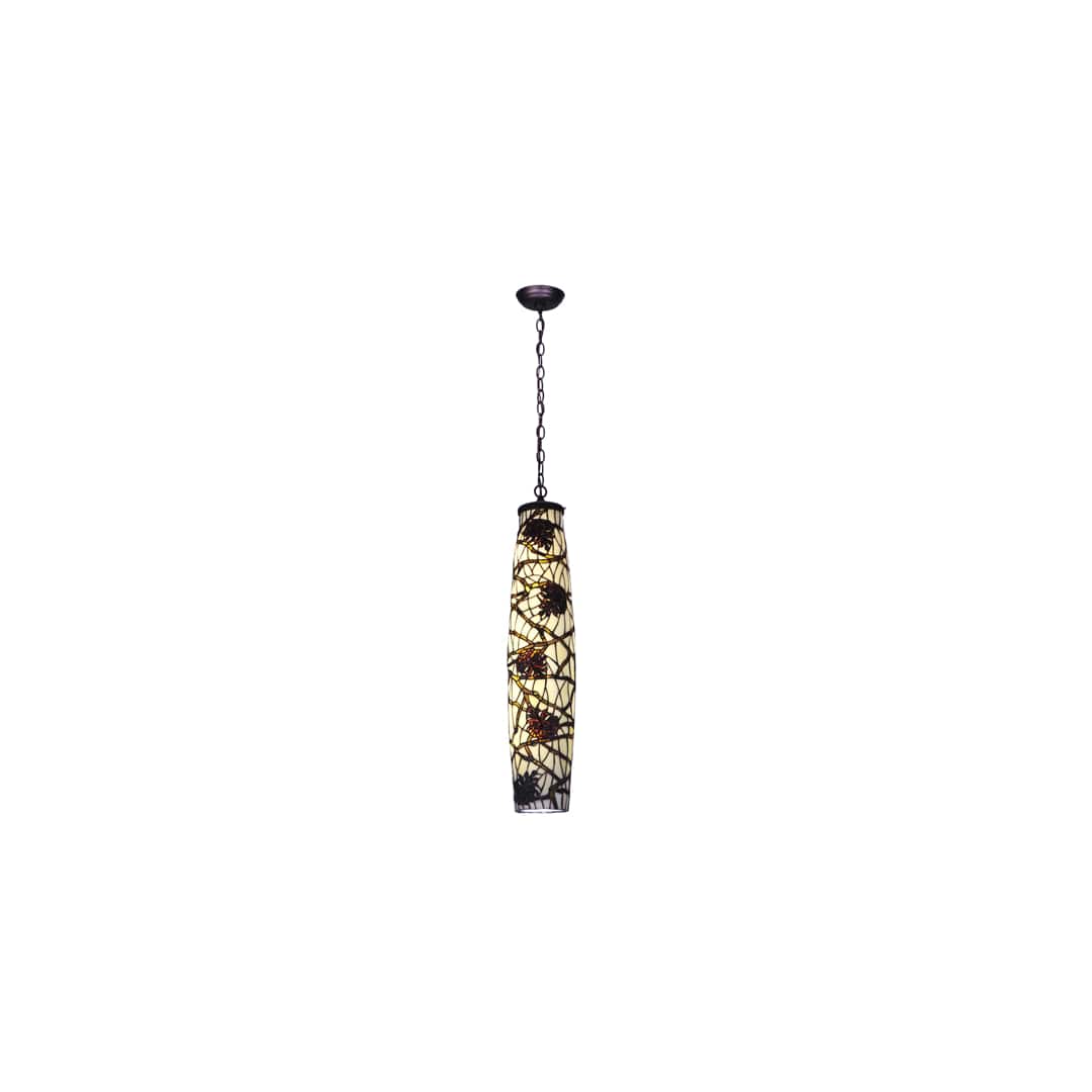 Pine Branch 5 Light 7" Wide Mini Pendant