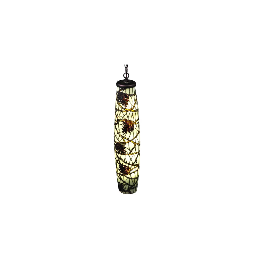 Pine Branch 5 Light 7" Wide Mini Pendant