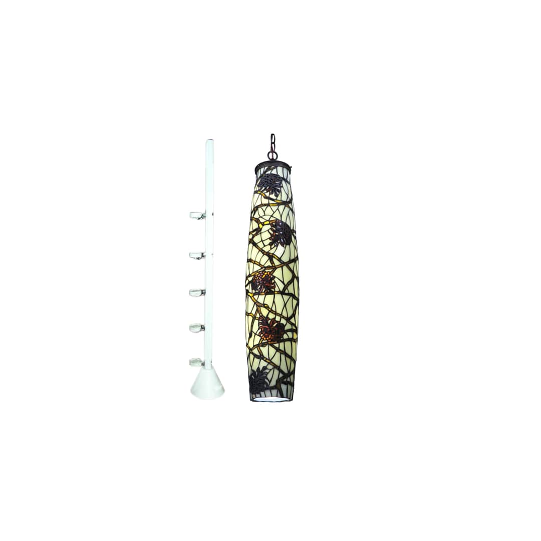 Pine Branch 5 Light 7" Wide Mini Pendant