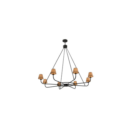 Brach Ring 8 Light 62" Wide Chandelier
