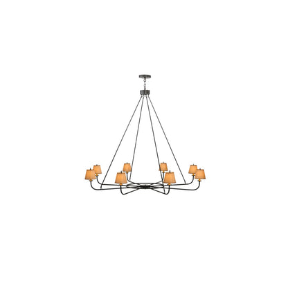 Brach Ring 8 Light 62" Wide Chandelier