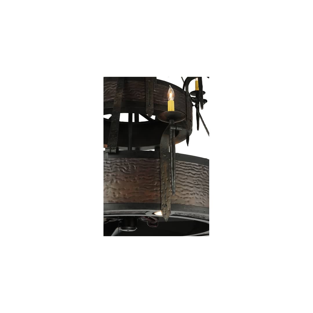 Costello 8 Light 51" Wide Taper Candle Style Chandelier