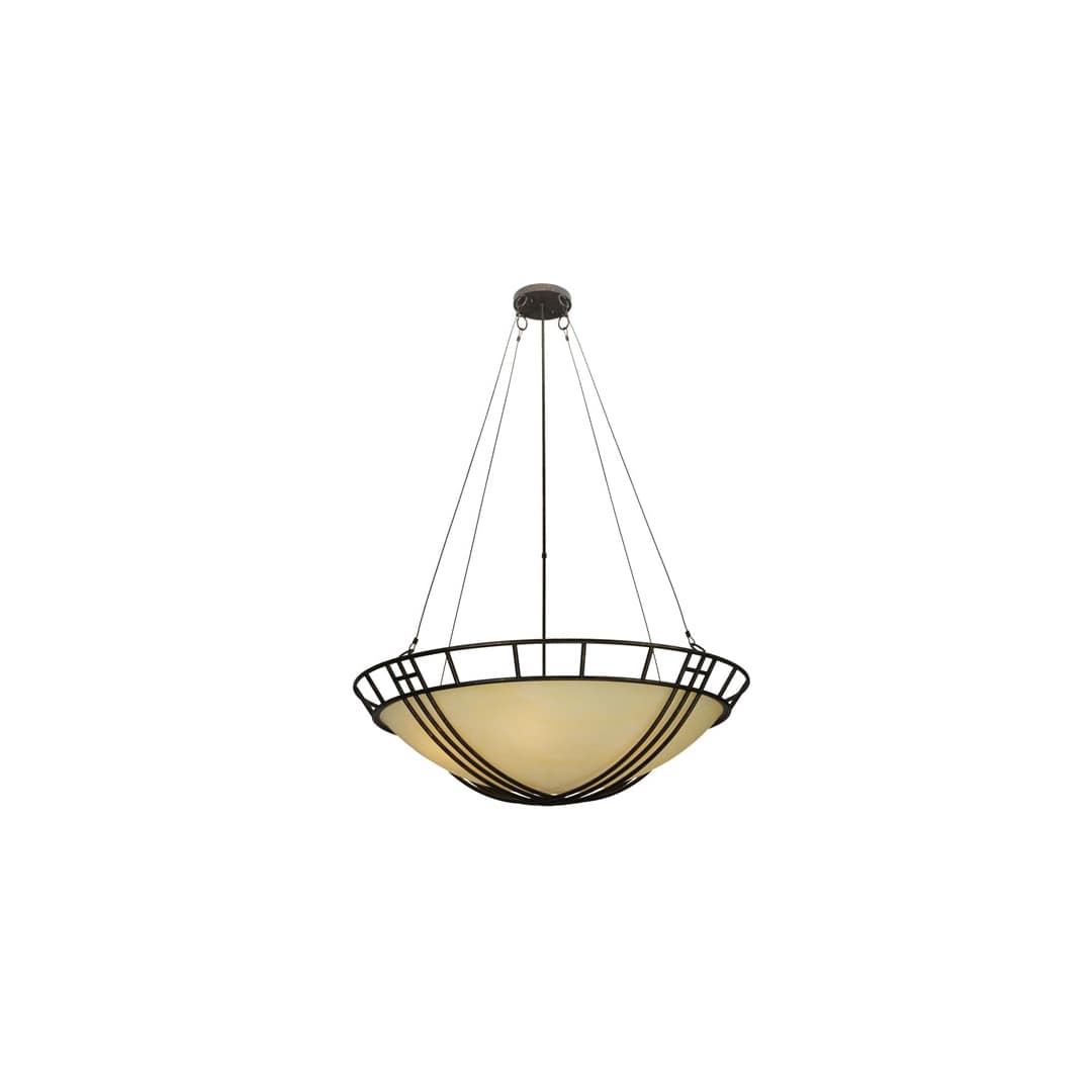Flowing Cross 6 Light 48" Wide Pendant