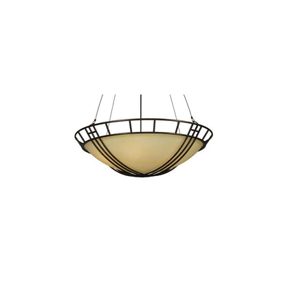 Flowing Cross 6 Light 48" Wide Pendant