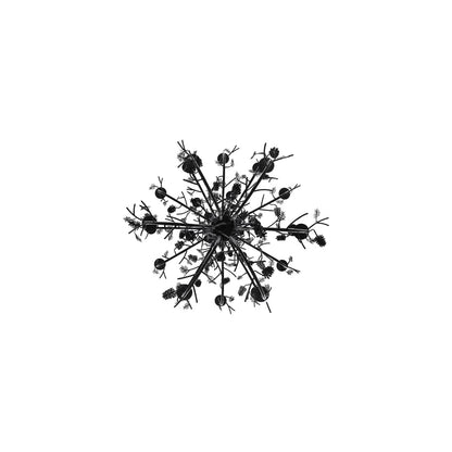 Pinecone 24 Light 60" Wide Taper Candle Style Chandelier