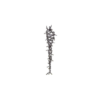 Vinca Vine 30 Light 40" Wide Wrought Iron Waterfall Chandelier