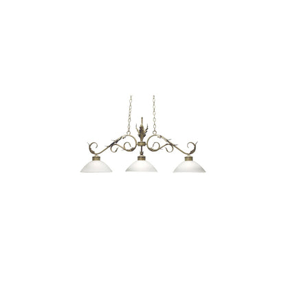 Orleans 3 Light 12" Wide Linear Pendant