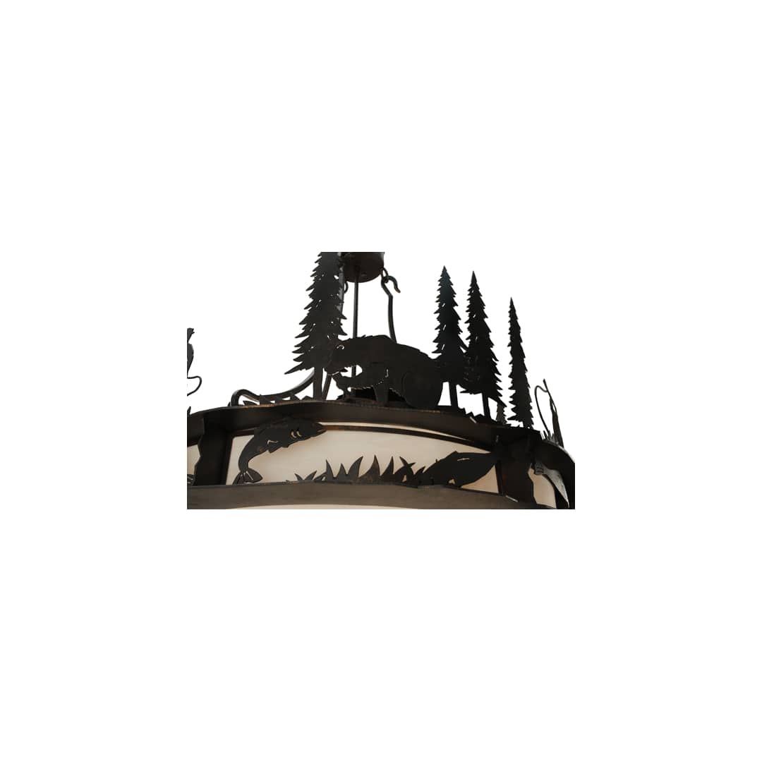 Fisherman 6 Light 32" Wide Pendant