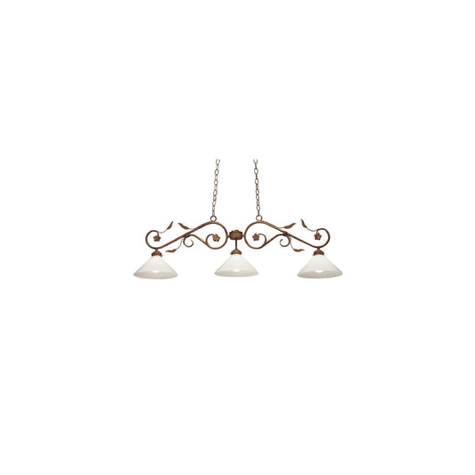 Bordeaux 3 Light 48" Wide Linear Pendant