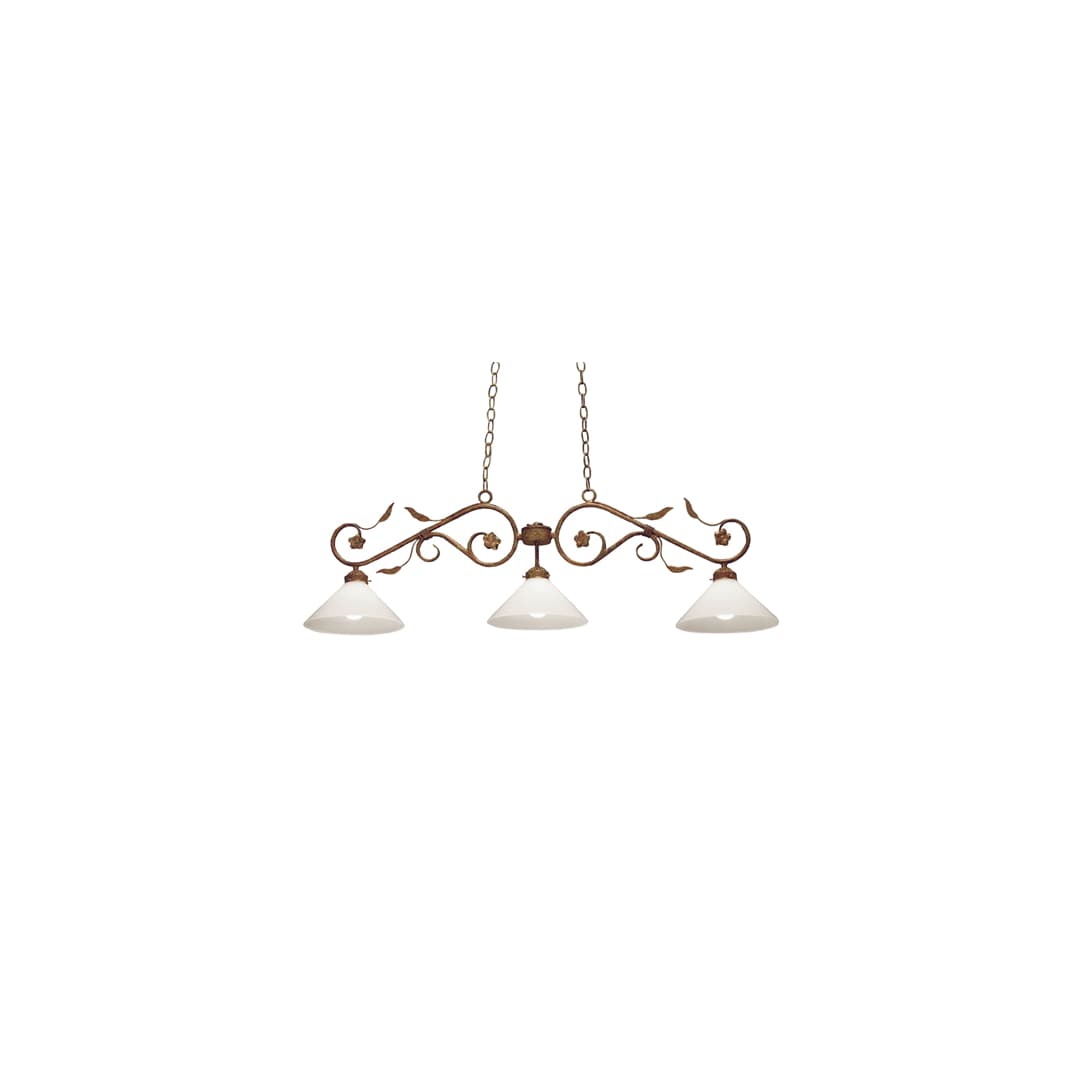Bordeaux 3 Light 48" Wide Linear Pendant