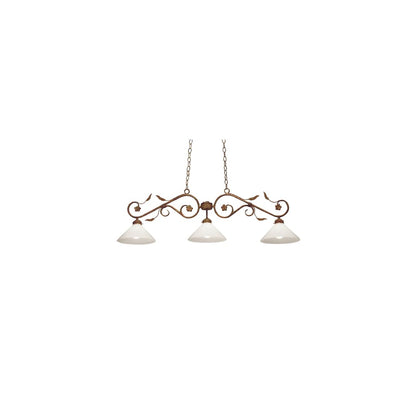 Bordeaux 3 Light 48" Wide Linear Pendant