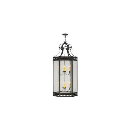 Estancia 12 Light 27" Wide Taper Candle Pendant