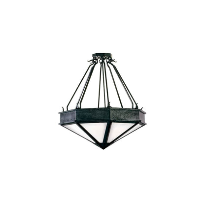 Rock 4 Light 27" Wide Pendant