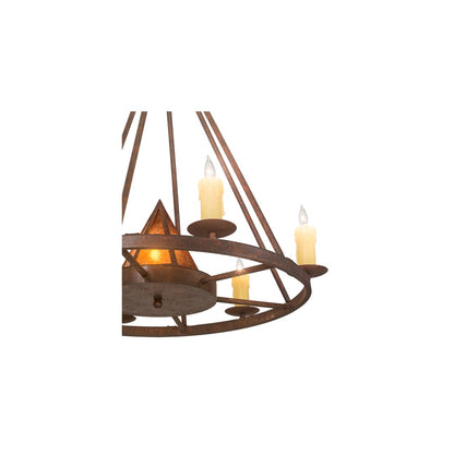 Desert Arrow 7 Light 30" Wide Taper Candle Style Chandelier