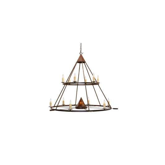 Desert Arrow 13 Light 60" Wide Taper Candle Style Chandelier