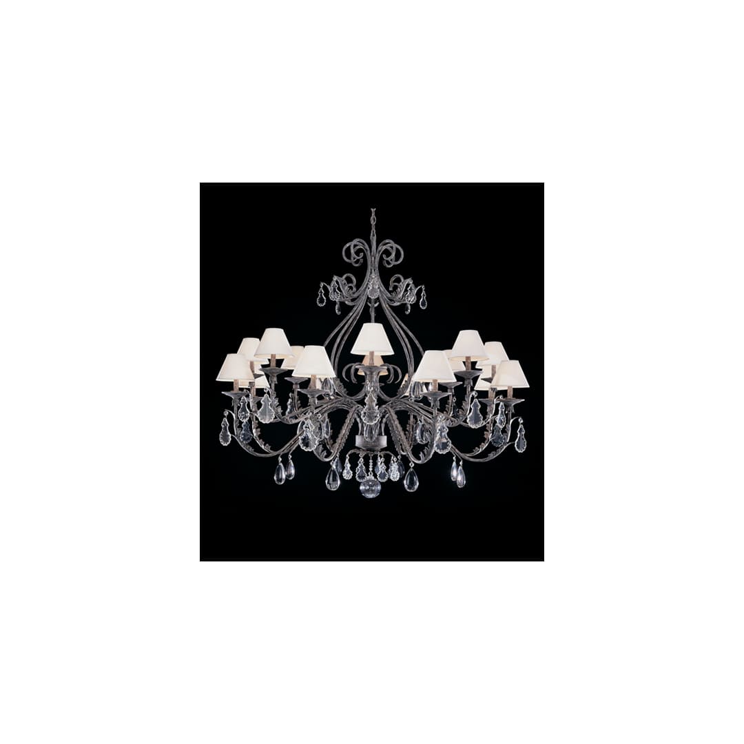 French Elegance 16 Light 60" Wide Crystal Chandelier