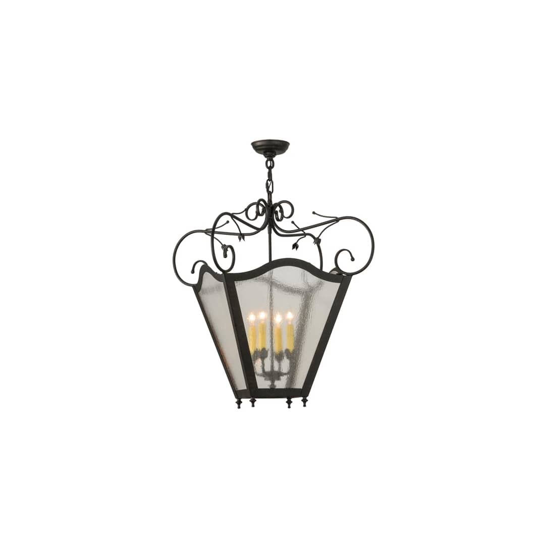 Terena 4 Light 29" Wide Taper Candle Pendant