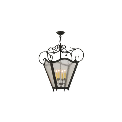 Terena 4 Light 29" Wide Taper Candle Pendant