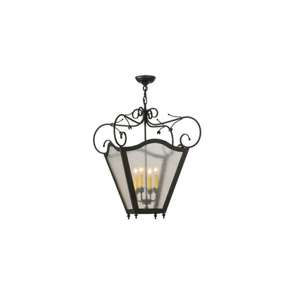 Terena 4 Light 29" Wide Taper Candle Pendant