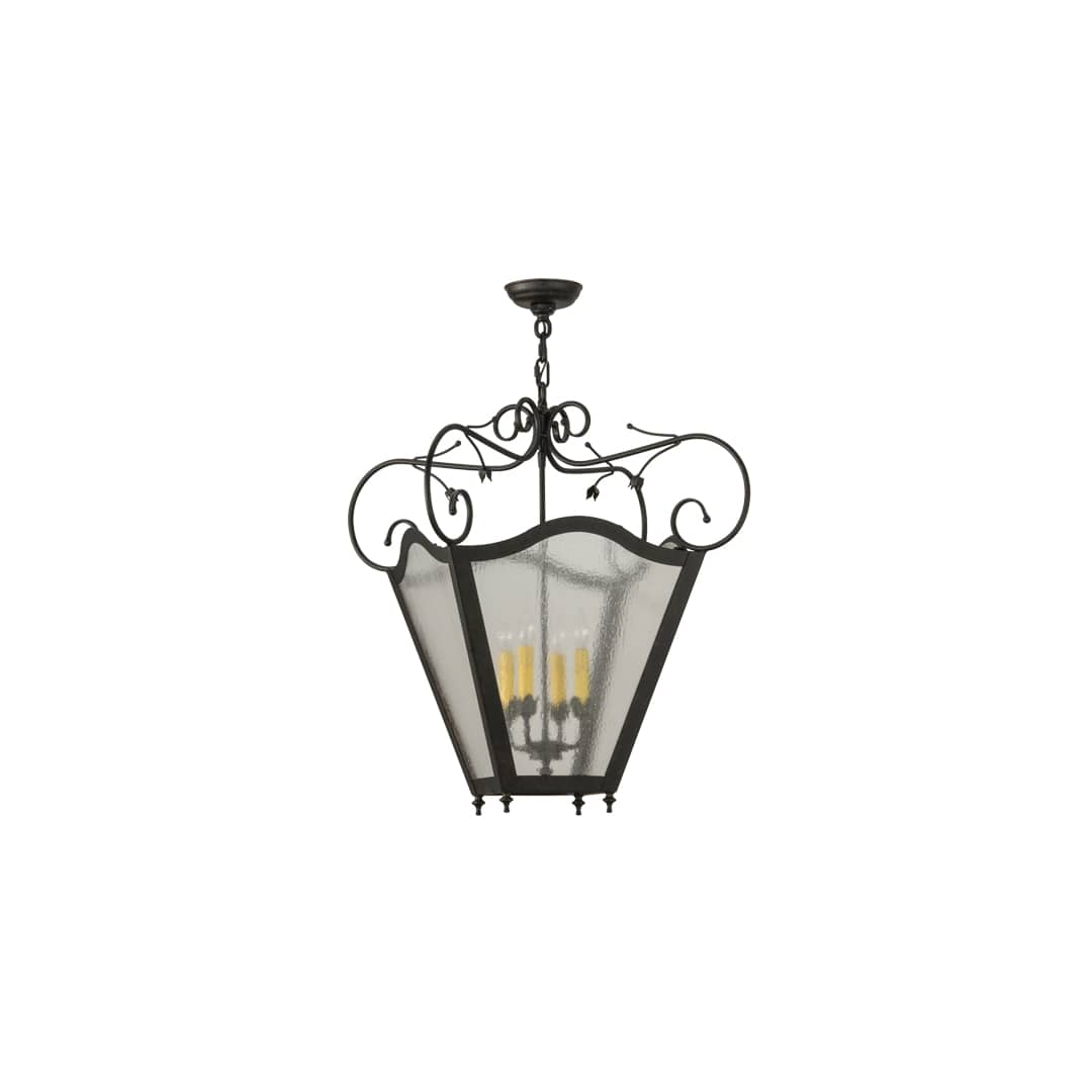 Terena 4 Light 29" Wide Taper Candle Pendant