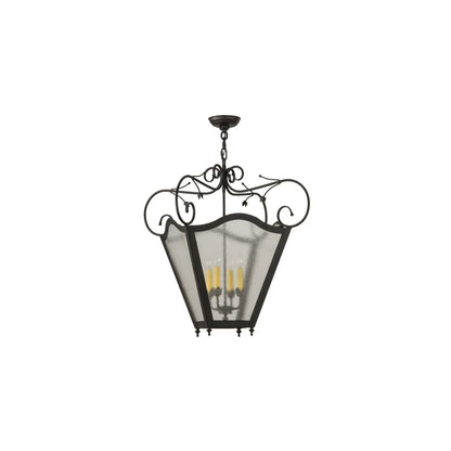 Terena 4 Light 29" Wide Taper Candle Pendant