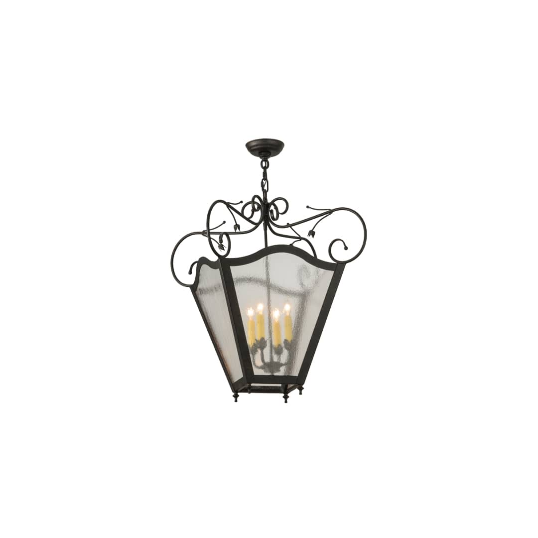 Terena 4 Light 29" Wide Taper Candle Pendant