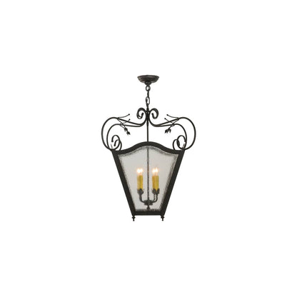 Terena 4 Light 29" Wide Taper Candle Pendant