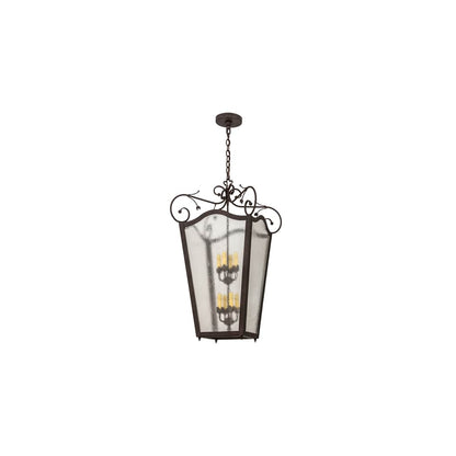 Tessa 8 Light 28" Wide Taper Candle Pendant