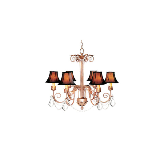 Lindsay 6 Light 48" Wide Crystal Chandelier