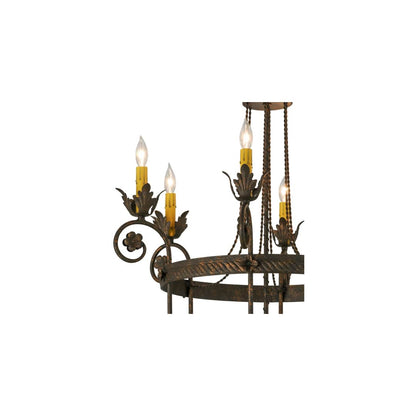 Antonia 40 Light 26" Wide Taper Candle Style Chandelier