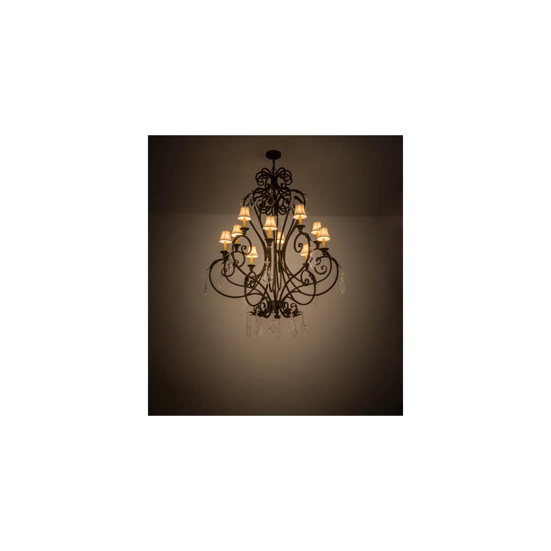 Josephine 10 Light 48" Wide Crystal Chandelier