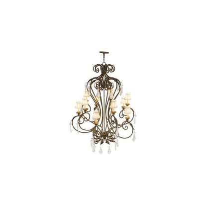 Josephine 10 Light 48" Wide Crystal Chandelier