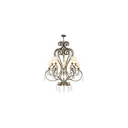 Josephine 10 Light 48" Wide Crystal Chandelier