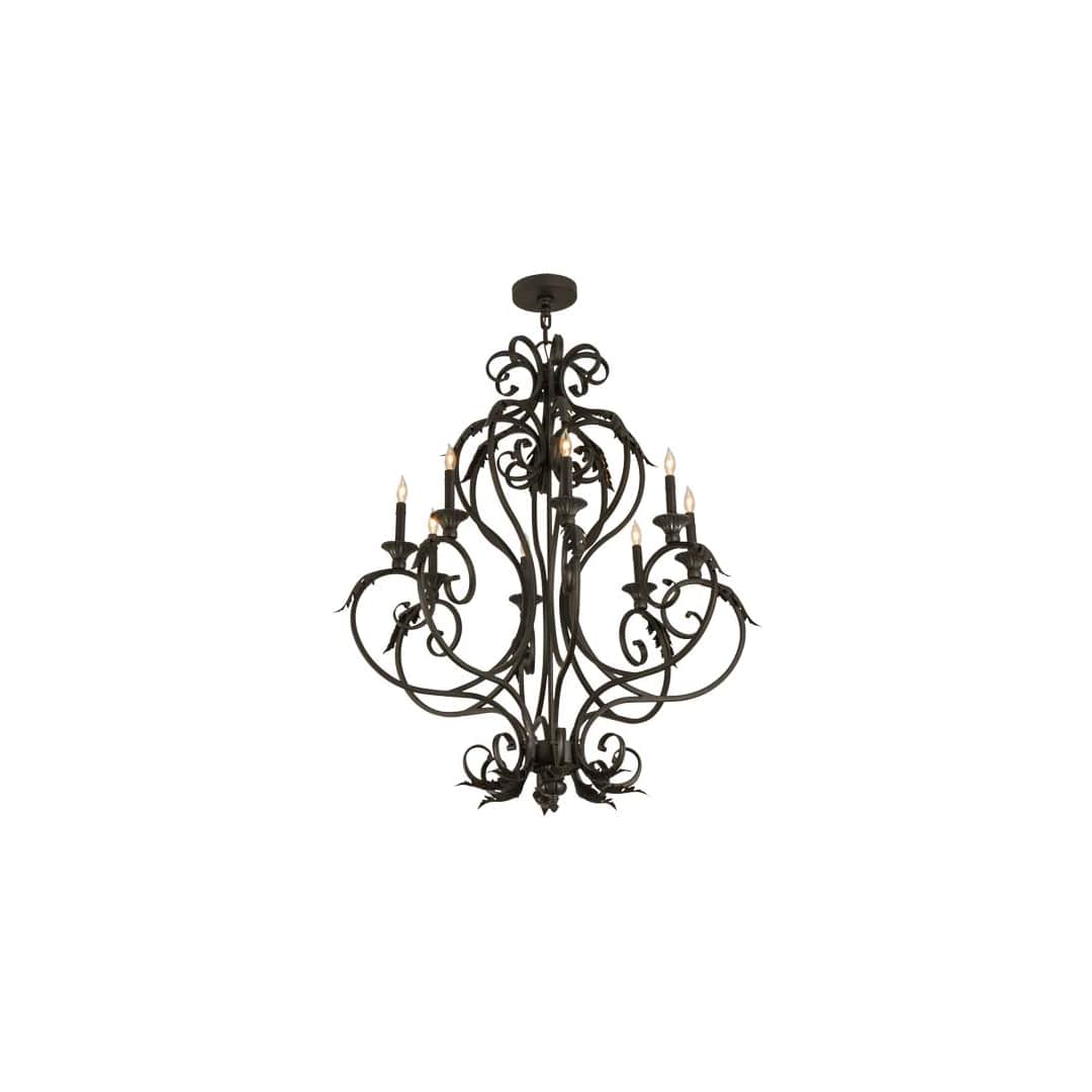 Josephine 8 Light 36" Wide Taper Candle Style Chandelier
