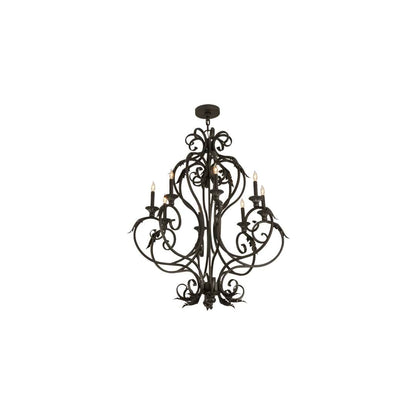 Josephine 8 Light 36" Wide Taper Candle Style Chandelier