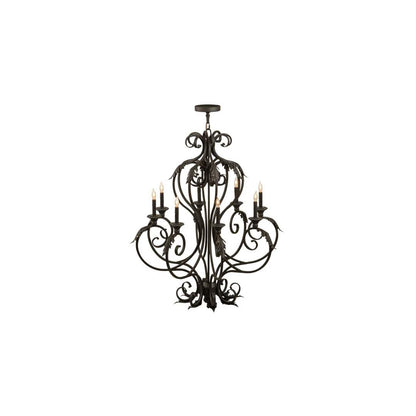 Josephine 8 Light 36" Wide Taper Candle Style Chandelier