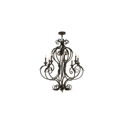 Josephine 8 Light 36" Wide Taper Candle Style Chandelier