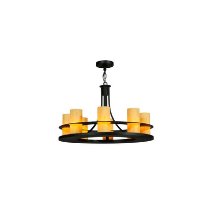 Arion 8 Light 32" Wide Pillar Candle Pendant