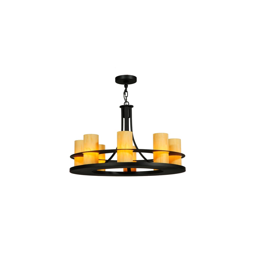 Arion 8 Light 32" Wide Pillar Candle Pendant