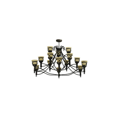 Aspen 15 Light 59" Wide Chandelier