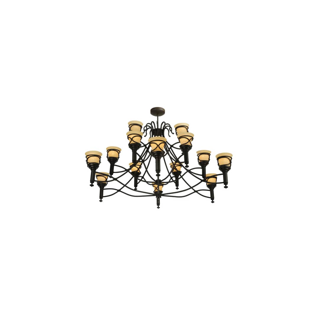 Aspen 15 Light 59" Wide Chandelier