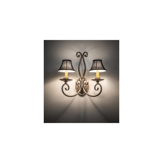 Phillipe 2 Light 17" Tall Wall Sconce