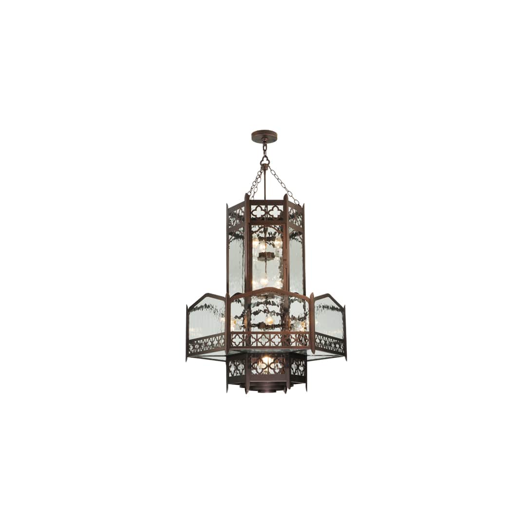 Church 6 Light 36" Wide Abstract Pendant
