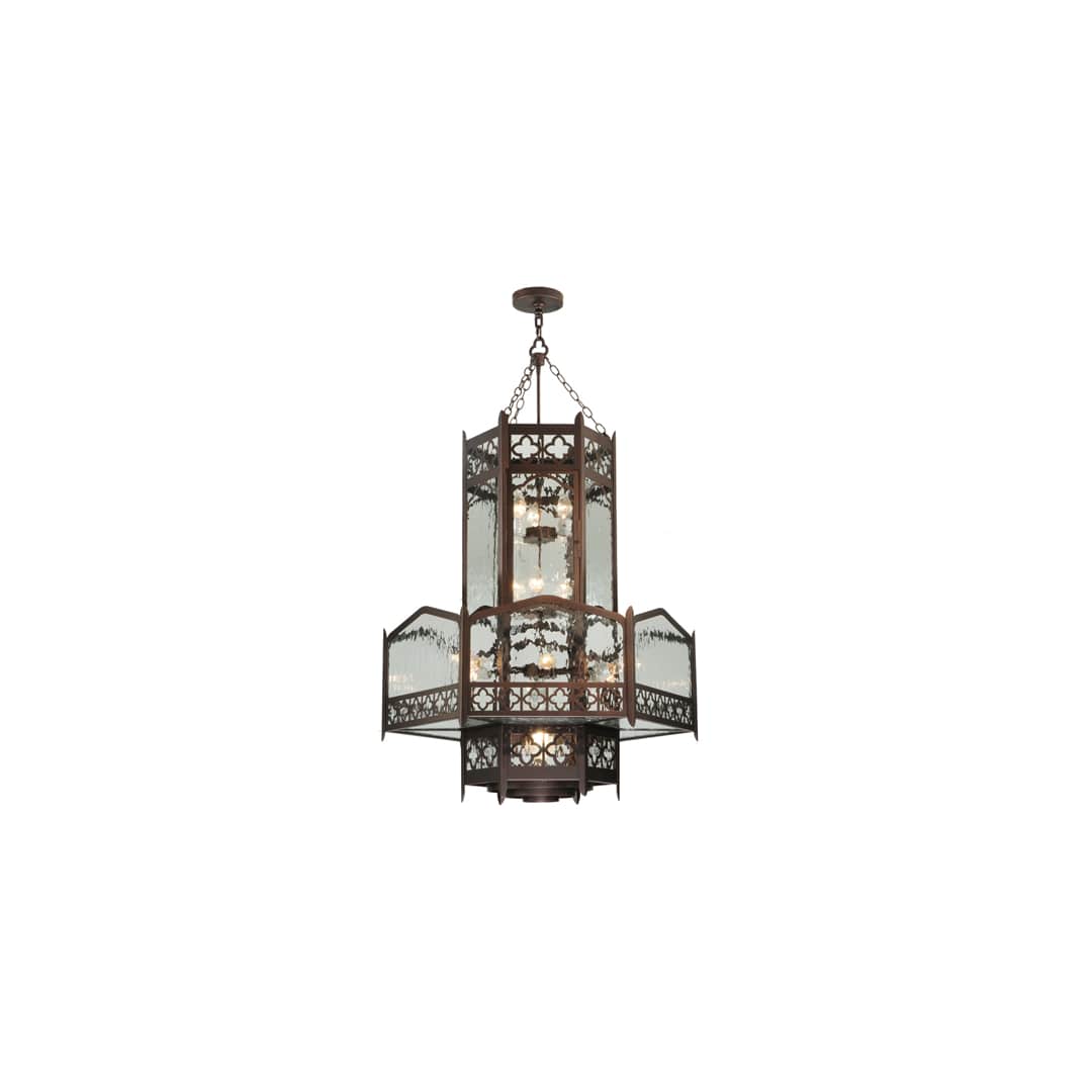 Church 6 Light 36" Wide Abstract Pendant
