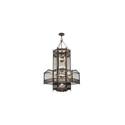 Church 6 Light 36" Wide Abstract Pendant